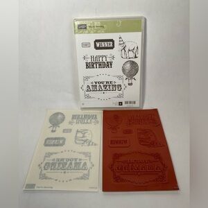 Stampin’ Up! You’re Amazing Stamp Set #126722 Birthday Elephant